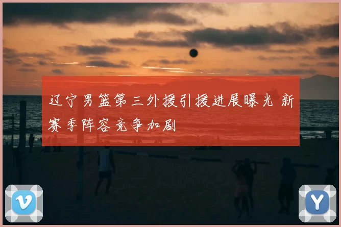 辽宁男篮第三外援引援进展曝光 新赛季阵容竞争加剧